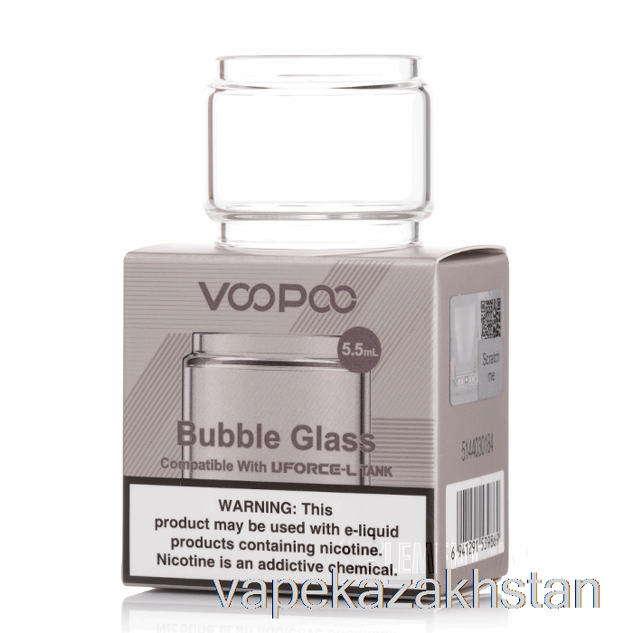 Vape Smoke VOOPOO UFORCE-L Replacement Glass 5.5mL Bubble Glass